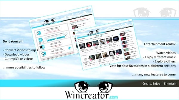 Wincreator қызметі Сервис Wincreator