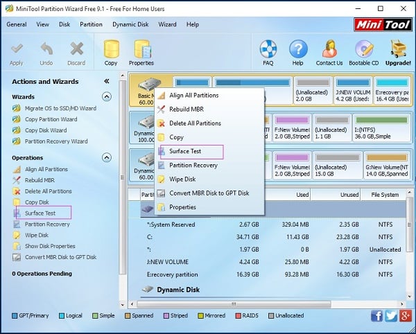 MiniTool Partition Wizard Қатесі Ошибка MiniTool Partition Wizard