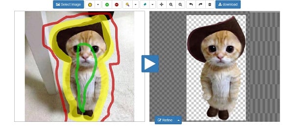 Online-Photoshop-пен мөлдір фон жасаңыз Делаем прозрачный фон с Online-Photoshop