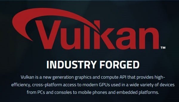 Vulcan Runtime кітапханалары драйверлері Драйвера Vulcan Runtime Libraries