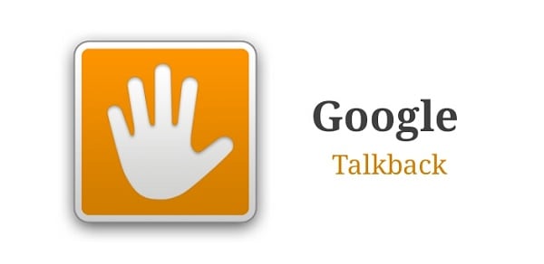 Google Talkback қолданбасы Приложение Google Talkback