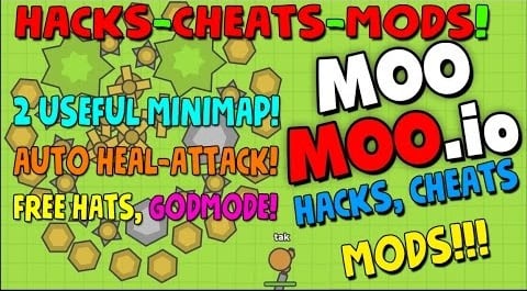 Moomoo.io ойыны үшін шиттерді пайдаланыңыз Используем читы к игре Moomoo.io