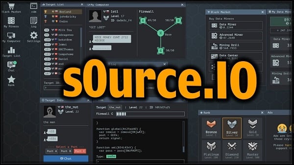 Басқа ойыншыларды s0urce.io сайтында бұзуға тырысыңыз Попробуйте взломать других игроков на s0urce.io