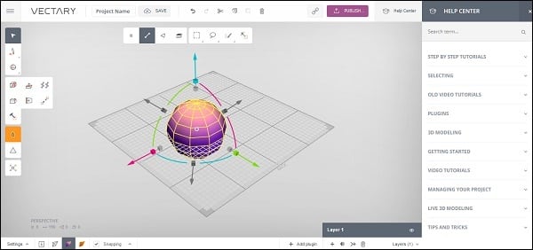 Vectary.com сайтында 3D үлгілерін жасаңыз Создавайте 3Д-модели на vectary.com