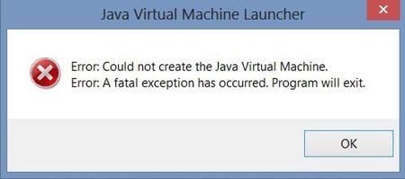 files/2018/04/java-virtual-machine-error.jpg 450w, http://www.7.kr.ua/files/2018/04/java-virtual-machine-error-300x133.jpg 300в Устраняем ошибку "Could not create the Java virtual machine"